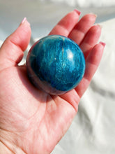 Load image into Gallery viewer, Blue Apatite Sphere