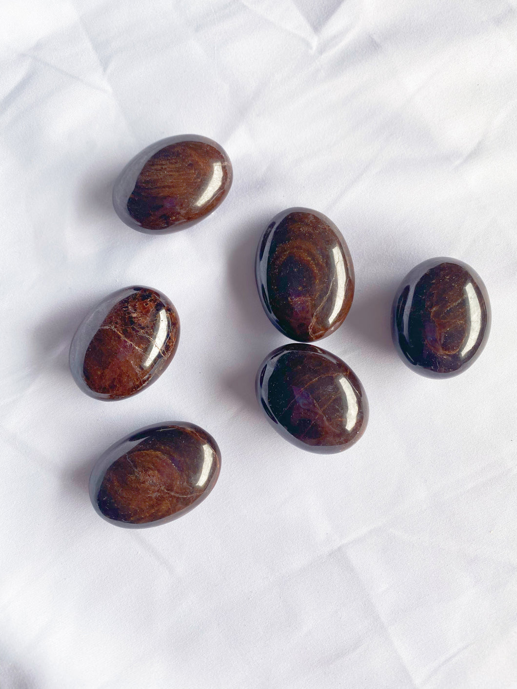 Garnet Palmstones for Passion and Vitality
