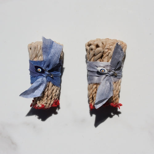 Evil Eye Protection Incense Rope Bundle
