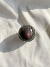 Load image into Gallery viewer, Purple sunset Labradorite Sphere