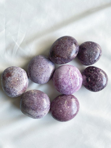 Lepidolite Palmstones