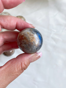Sunstone Moonstone Mini Sphere
