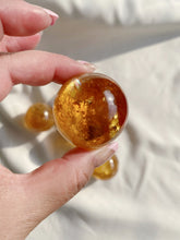 Load image into Gallery viewer, Honey Calcite Sphere