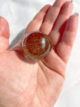 Load image into Gallery viewer, Energizing Red Rutilated Quartz Sphere